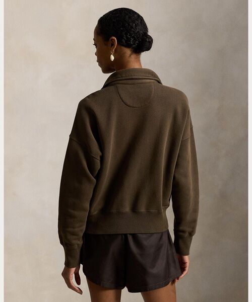 POLO RALPH LAUREN / ポロ ラルフ ローレン スウェット | フリース クォータージップ | 詳細3