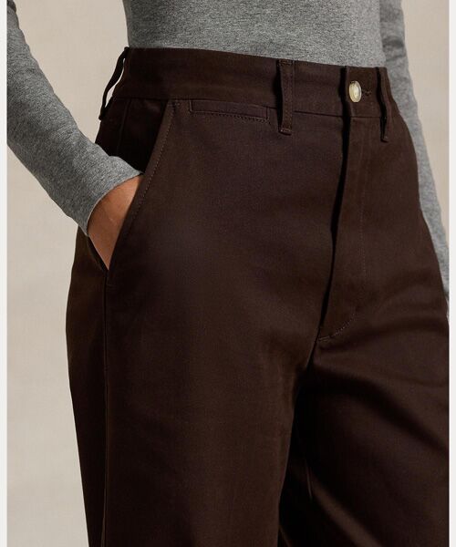 POLO RALPH LAUREN / ポロ ラルフ ローレン その他パンツ | ワイドレッグ チノ パンツ | 詳細4