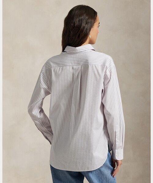 POLO RALPH LAUREN / ポロ ラルフ ローレン シャツ・ブラウス | ストライプド コットン シャツ | 詳細3