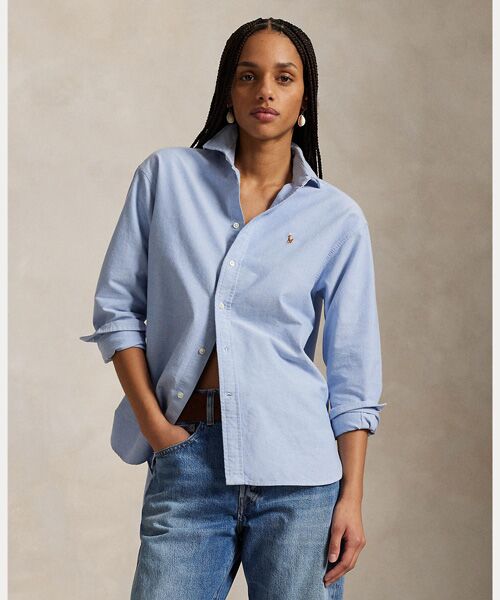 POLO RALPH LAUREN / ポロ ラルフ ローレン シャツ・ブラウス | アイコニック リラックス フィット オックスフォード シャツ（400ブルー）