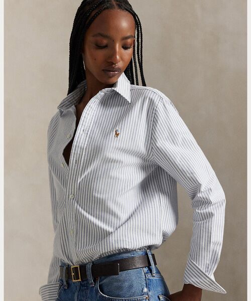 POLO RALPH LAUREN / ポロ ラルフ ローレン シャツ・ブラウス | クラシック フィット ストライプド オックスフォード シャツ | 詳細4