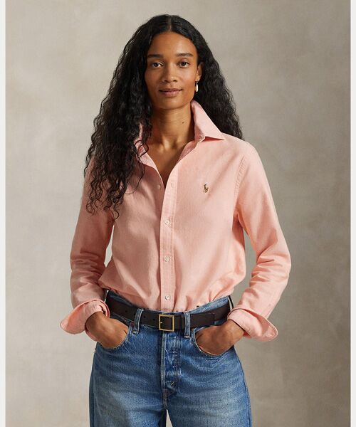 POLO RALPH LAUREN / ポロ ラルフ ローレン シャツ・ブラウス | クラシック フィット コットン オックスフォード シャツ（800オレンジ）