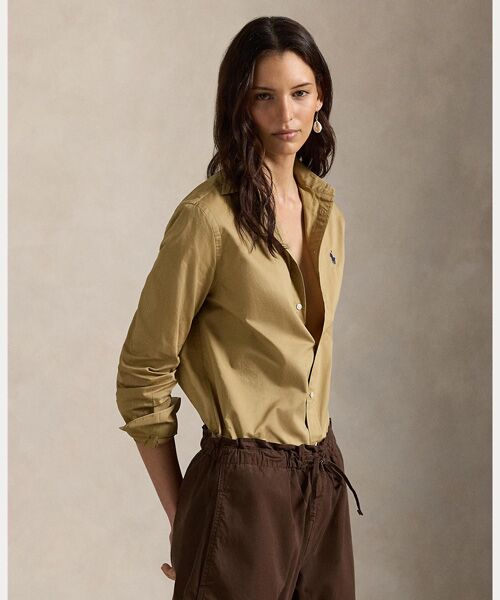 POLO RALPH LAUREN / ポロ ラルフ ローレン シャツ・ブラウス | クラシック フィット コットン ツイル シャツ（260ブラウン）