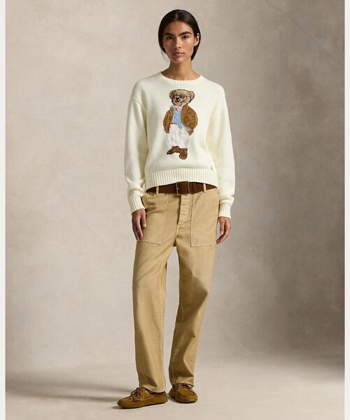 POLO RALPH LAUREN / ポロ ラルフ ローレン ニット・セーター | Polo ベア コットン クルーネック セーター | 詳細2