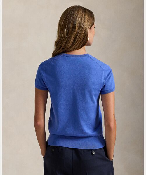 POLO RALPH LAUREN / ポロ ラルフ ローレン ニット・セーター | ショートスリーブ クルーネック セーター | 詳細3