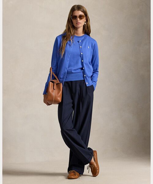 POLO RALPH LAUREN / ポロ ラルフ ローレン カーディガン・ボレロ | コットン クルーネック カーディガン | 詳細2