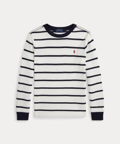 POLO RALPH LAUREN / ポロ ラルフ ローレン Tシャツ | (ボーイズ 2才～7才)ストライプド ワッフル コットン ロングスリーブ Tシャツ