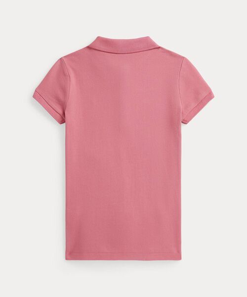 POLO RALPH LAUREN / ポロ ラルフ ローレン ポロシャツ | (ガールズ 7才～16才)ストレッチ ピケ ポロシャツ | 詳細1