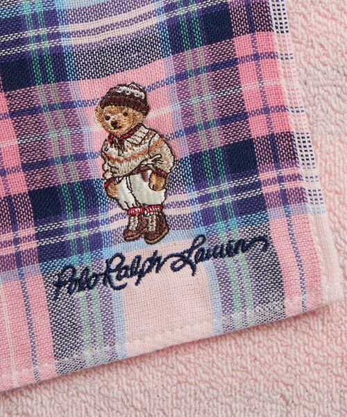 POLO RALPH LAUREN / ポロ ラルフ ローレン ハンカチ | (ガールズ 2才～4才)チェック Polo ベア コットン ハンカチーフ | 詳細2