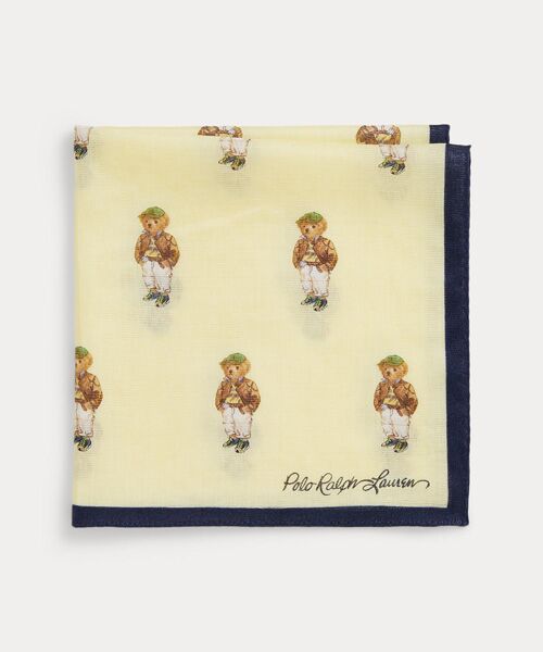 POLO RALPH LAUREN / ポロ ラルフ ローレン ハンカチ | (ガールズ 2才～4才)Polo ベア コットン ハンカチーフ | 詳細1