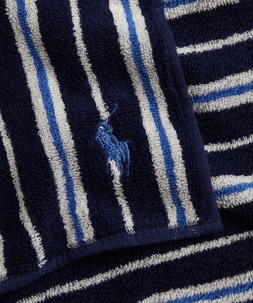 POLO RALPH LAUREN / ポロ ラルフ ローレン ハンカチ | ストライプド コットン テリー ハンカチーフ | 詳細1