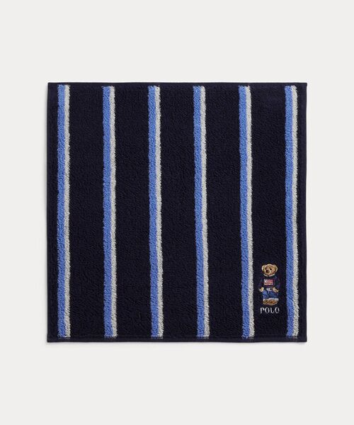 POLO RALPH LAUREN / ポロ ラルフ ローレン ハンカチ | Polo ベア コットン テリー ハンカチーフ（410ネイビー）