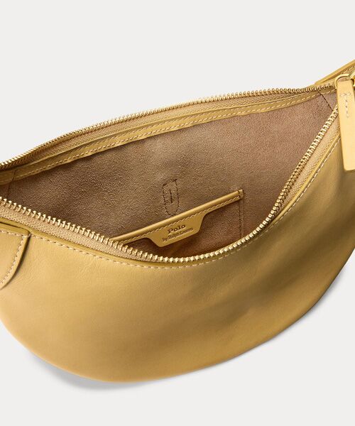POLO RALPH LAUREN / ポロ ラルフ ローレン ショルダーバッグ | Polo ID カーフスキン ミニ ショルダー バッグ | 詳細3