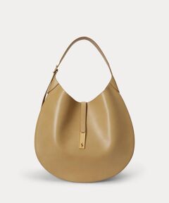 POLO RALPH LAUREN / ポロ ラルフ ローレン ショルダーバッグ | Polo ID ラージ カーフスキン ショルダー バッグ