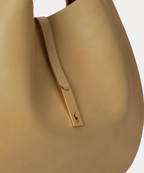 POLO RALPH LAUREN / ポロ ラルフ ローレン ショルダーバッグ | Polo ID ラージ カーフスキン ショルダー バッグ | 詳細4