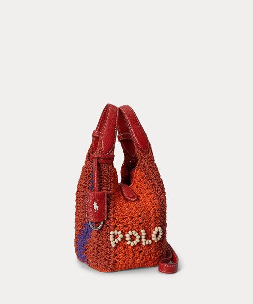 POLO RALPH LAUREN / ポロ ラルフ ローレン トートバッグ | Polo Play クロシェ スモール トート & クロスボディ | 詳細1