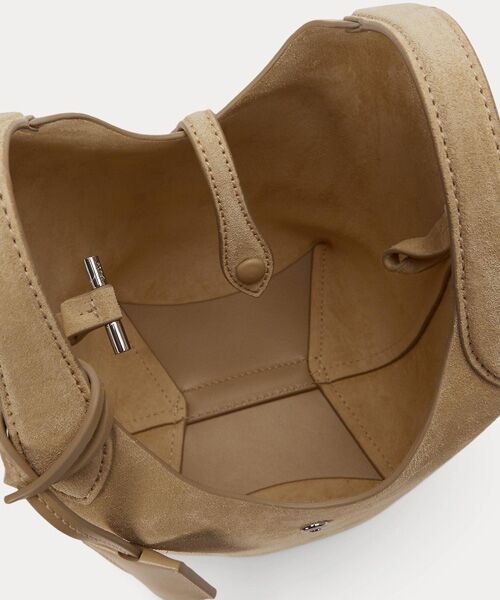 POLO RALPH LAUREN / ポロ ラルフ ローレン トートバッグ | Polo Play スエード スモール トート & クロスボディ | 詳細3