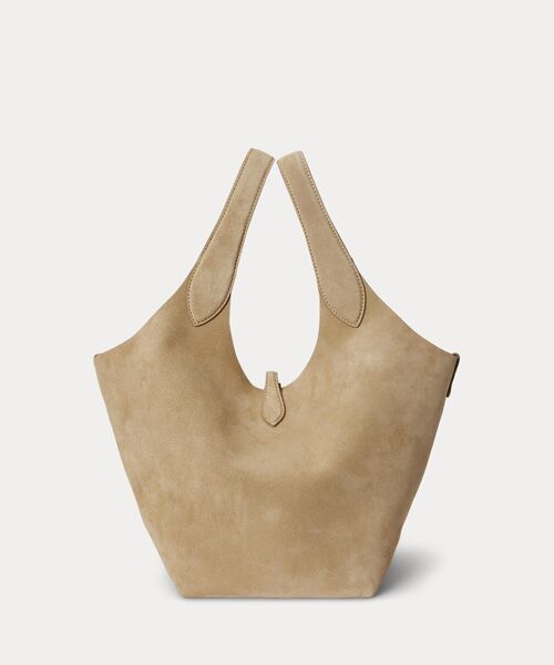 POLO RALPH LAUREN / ポロ ラルフ ローレン トートバッグ | Polo Play スエード ミディアム トート | 詳細2