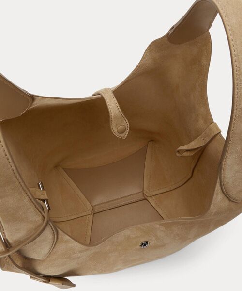 POLO RALPH LAUREN / ポロ ラルフ ローレン トートバッグ | Polo Play スエード ミディアム トート | 詳細3