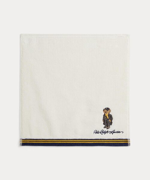 POLO RALPH LAUREN / ポロ ラルフ ローレン ハンカチ | Polo ベア コットン テリー ハンド タオル（100ホワイト）