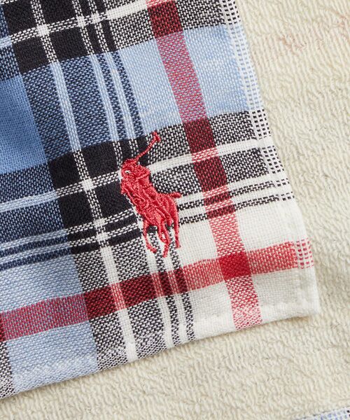 POLO RALPH LAUREN / ポロ ラルフ ローレン ハンカチ | チェック コットン ハンド タオル | 詳細1