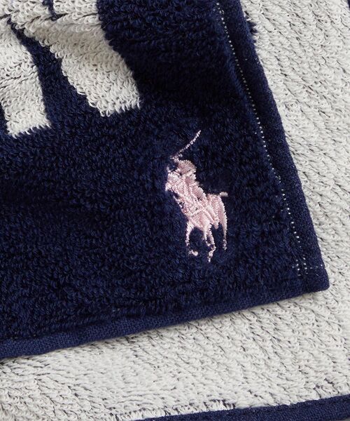 POLO RALPH LAUREN / ポロ ラルフ ローレン ハンカチ | ロゴ コットン テリー ハンド タオル | 詳細1