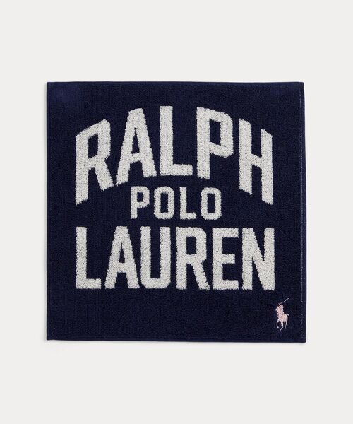 POLO RALPH LAUREN / ポロ ラルフ ローレン ハンカチ | ロゴ コットン テリー ハンド タオル（410ネイビー）