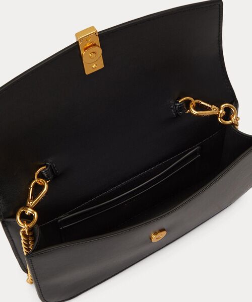 POLO RALPH LAUREN / ポロ ラルフ ローレン ショルダーバッグ | Polo ID レザー チェーン ウォレット & バッグ | 詳細3