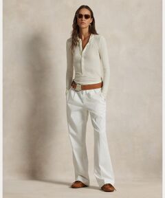 POLO RALPH LAUREN / ポロ ラルフ ローレン その他パンツ | プリーテッド コットンブレンド リラックス パンツ