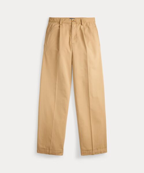 POLO RALPH LAUREN / ポロ ラルフ ローレン その他パンツ | プリーテッド コットンブレンド リラックス パンツ | 詳細1