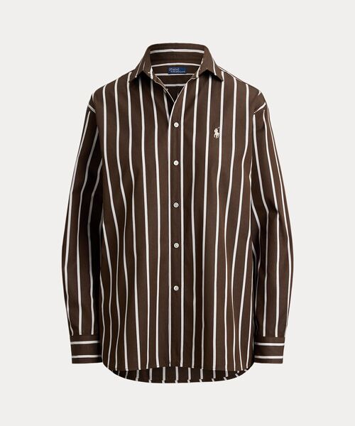 POLO RALPH LAUREN / ポロ ラルフ ローレン シャツ・ブラウス | ストライプド コットン シャツ | 詳細1