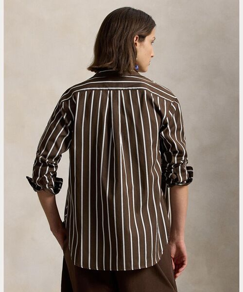 POLO RALPH LAUREN / ポロ ラルフ ローレン シャツ・ブラウス | ストライプド コットン シャツ | 詳細3