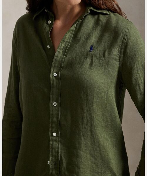 POLO RALPH LAUREN / ポロ ラルフ ローレン シャツ・ブラウス | クラシック フィット リネン シャツ | 詳細4