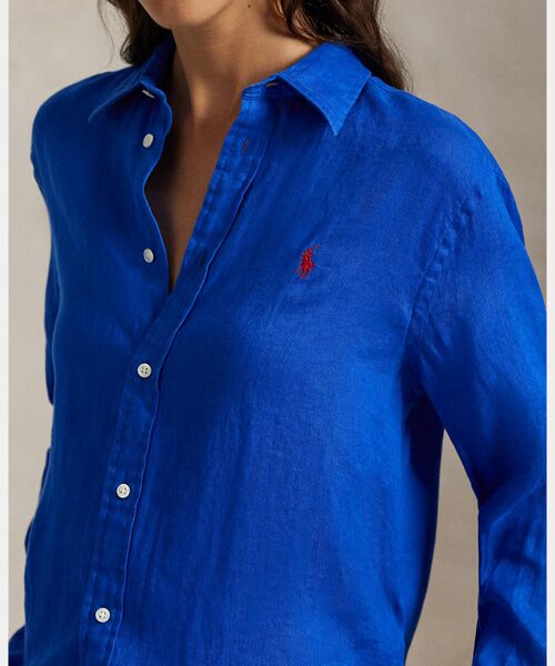 POLO RALPH LAUREN / ポロ ラルフ ローレン シャツ・ブラウス | クラシック フィット リネン シャツ | 詳細4