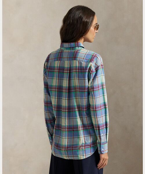 POLO RALPH LAUREN / ポロ ラルフ ローレン シャツ・ブラウス | リラックス フィット コットン チェック シャツ | 詳細3