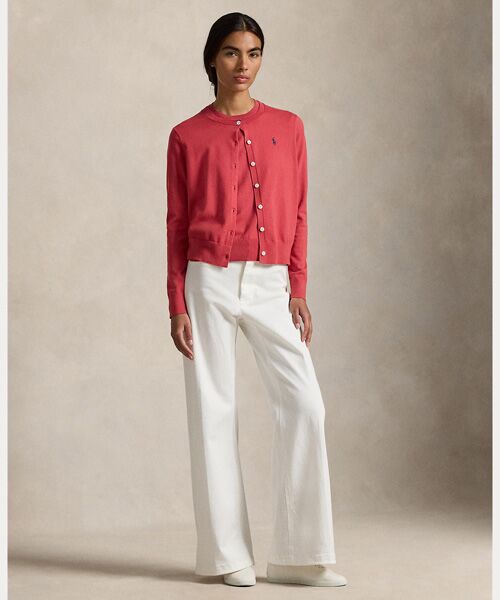 POLO RALPH LAUREN / ポロ ラルフ ローレン カーディガン・ボレロ | コットン クルーネック カーディガン | 詳細2