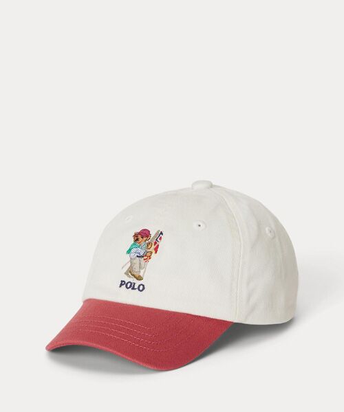 POLO RALPH LAUREN / ポロ ラルフ ローレン ベビー・キッズグッズ | (ベビー)Polo ベア コットン チノ ボール キャップ（999マルチカラー）