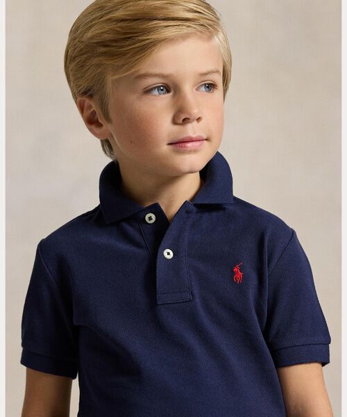 POLO RALPH LAUREN / ポロ ラルフ ローレン ポロシャツ | (ボーイズ 2才～7才)コットン メッシュ ポロシャツ | 詳細4