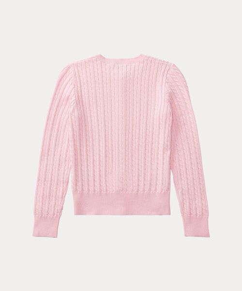 POLO RALPH LAUREN / ポロ ラルフ ローレン カーディガン・ボレロ | (ガールズ 7才～16才)ミニ ケーブル コットン カーディガン | 詳細2