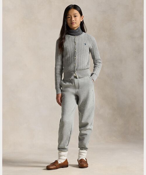 POLO RALPH LAUREN / ポロ ラルフ ローレン カーディガン・ボレロ | (ガールズ 7才～16才)ミニ ケーブル コットン カーディガン | 詳細3