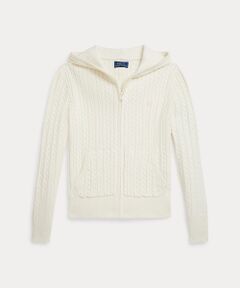 POLO RALPH LAUREN / ポロ ラルフ ローレン パーカー | (ガールズ 7才～16才)ミニケーブル コットン フルジップ フーディ