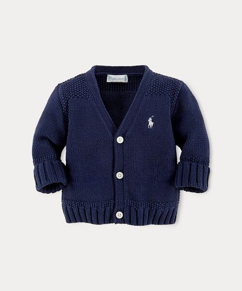POLO RALPH LAUREN / ポロ ラルフ ローレン ベビー・キッズウエア | (ベビー)コットン Vネック カーディガン | 詳細3