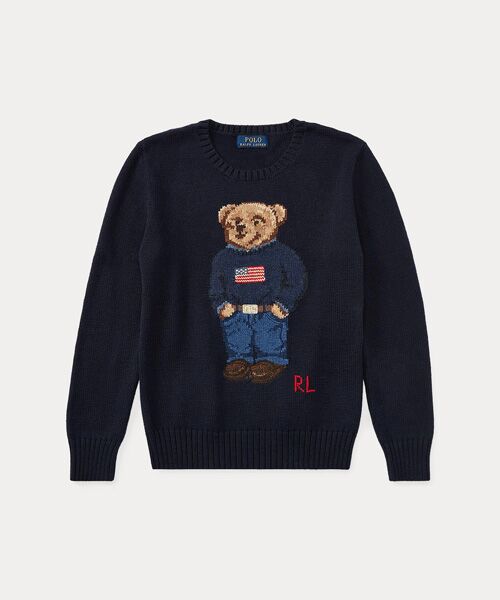 POLO RALPH LAUREN / ポロ ラルフ ローレン ニット・セーター | (ボーイズ 8才～20才)Polo ベア コットン セーター | 詳細1