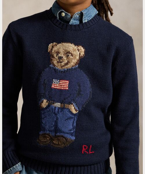 POLO RALPH LAUREN / ポロ ラルフ ローレン ニット・セーター | (ボーイズ 8才～20才)Polo ベア コットン セーター | 詳細4