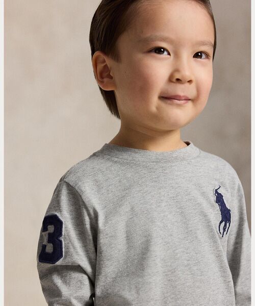 POLO RALPH LAUREN / ポロ ラルフ ローレン Tシャツ | (ボーイズ 2才～7才)Big Pony コットン ジャージー Tシャツ | 詳細4