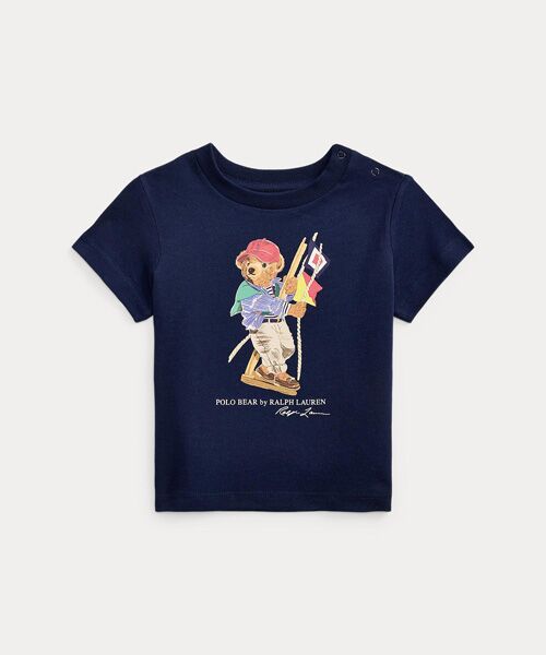 POLO RALPH LAUREN / ポロ ラルフ ローレン ベビー・キッズウエア | (ベビー)Polo ベア コットン ジャージー Tシャツ（410ネイビー）