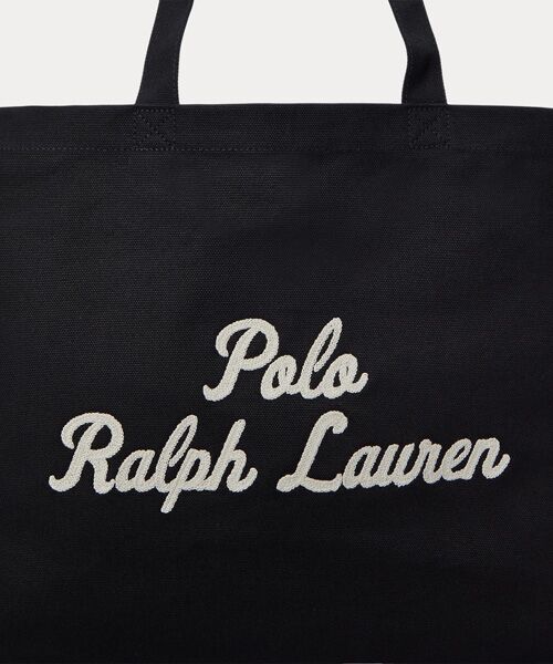 POLO RALPH LAUREN / ポロ ラルフ ローレン トートバッグ | エンブロイダリー キャンバス トート | 詳細4