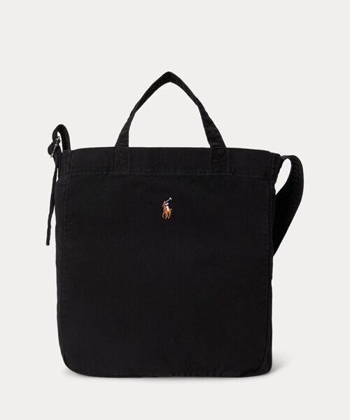 POLO RALPH LAUREN / ポロ ラルフ ローレン トートバッグ | キャンバス ショッパー トート（001ブラック）