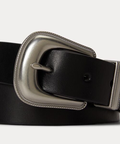 POLO RALPH LAUREN / ポロ ラルフ ローレン ベルト・サスペンダー | レザー ウエスタン ベルト | 詳細1