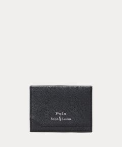 POLO RALPH LAUREN / ポロ ラルフ ローレン カードケース・名刺入れ・定期入れ | ペブルド レザー フォールデッド カード ケース
